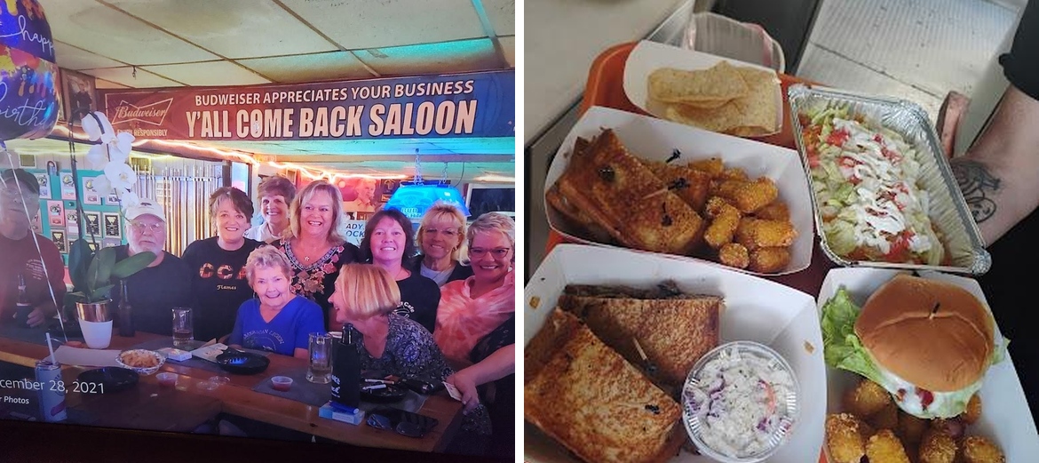 Mary's Snack Shack Menu